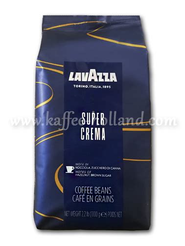 Lavazza Super Crema Bonen Kg Kaffee Holland