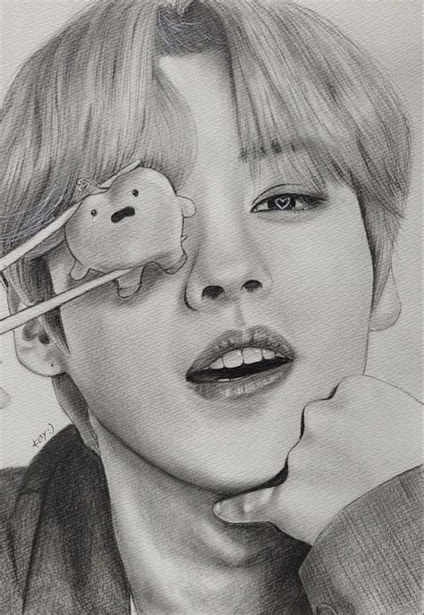 Pin by Nahiara on Guardado rápido Kpop drawings Art sketches Art