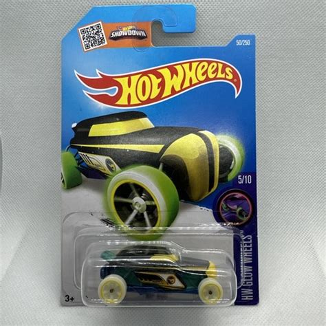 Hot Wheels TREASURE HUNT RIP ROD HW GLOW WHEELS EBay