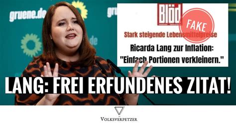 Ricarda Lang: Dieses Zitat ist offensichtlich frei erfunden zum Schüren ...