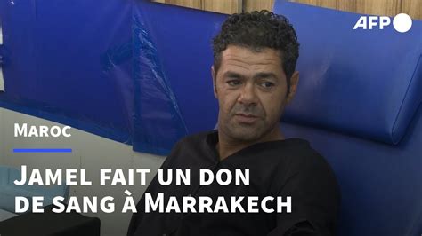 S Isme Au Maroc Jamel Debbouze Fait Un Don De Sang Marrakech Afp