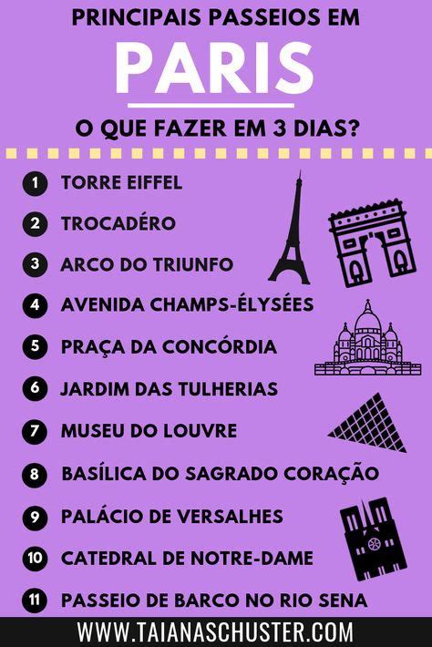 Paris em 3 Dias Incríveis Meu Roteiro e Relato Completo Viagem paris