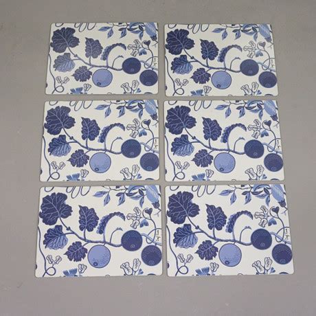 JOSEF FRANK SVENSKT TENN SEX UNDERLÄGG LA PLATA Övrigt Övrigt Auctionet