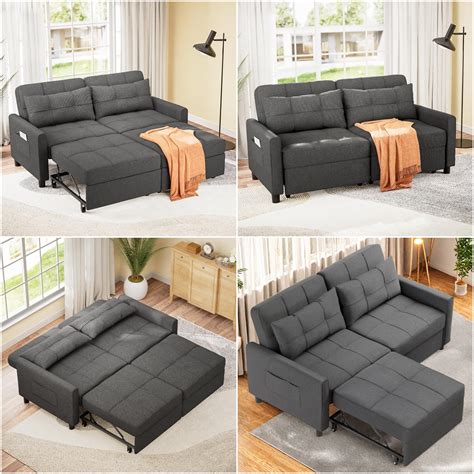 Lofka Sofa Bed Convertible Sleeper Couch Home Furniture For Small