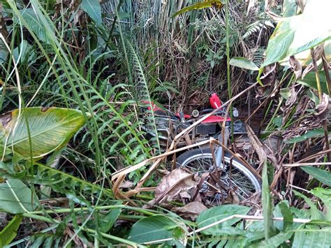 Motociclista Morre Ap S Bater Em Placa E Cair Em C Rrego Na Sc