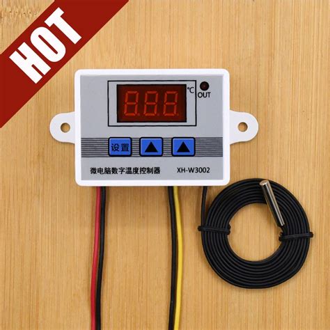 XH 3002 12V 24V 110 220V Digital LED Temperature Controller 10A