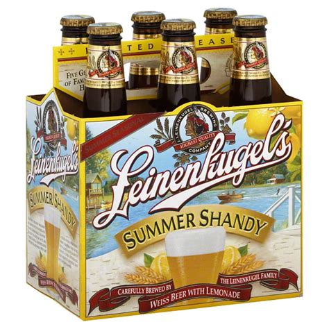 Leinenkugels Summer Shandy 12oz Bottles Shop Beer And Wine At H E B