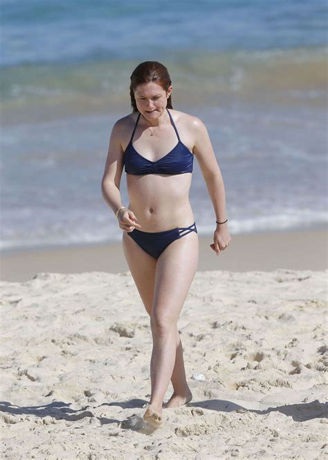 Bonnie Wright In Blue Bikini 2016 14 GotCeleb