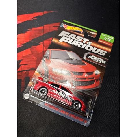 Hot Wheels Mitsubishi Lancer Evolution Ix Nissan Skyline Gtr Bnr Fast Furious Series