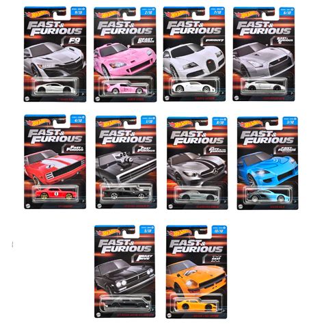 T Hunted Mais detalhes do terceiro lote da série básica de Fast And Furious da Hot Wheels