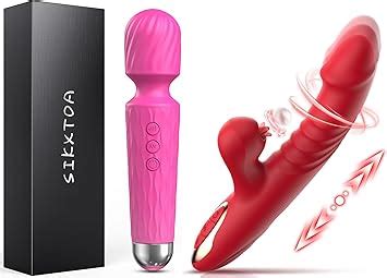 Amazon Sikxtoa Vibrator Wand Sex Toys And Thrusting Vibrator Spiral Dildo Vibrators For