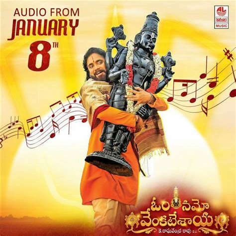 Om Namo Venkatesaya - Audio Release Date "Telugu Movies, Music, Reviews ...