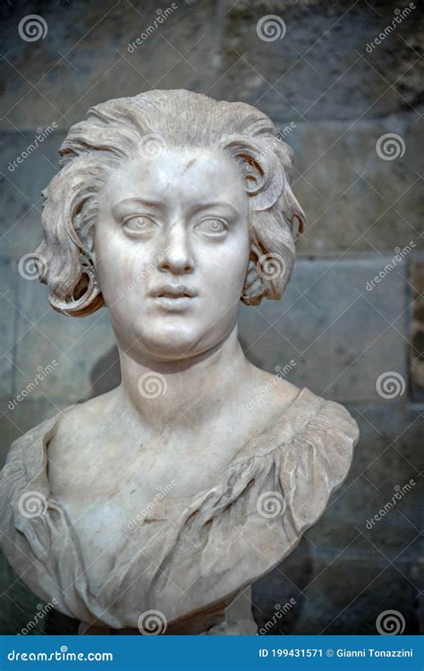 The Bust Of Costanza Bonarelli By Gian Lorenzo Bernini Editorial Photo