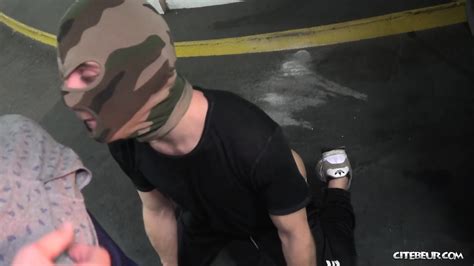 Gay Sex Toy For Big Cock In The Parking Lot