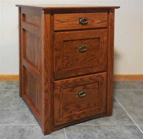 Authentic Mission Style Solid Oak 3 Drawer Filing Cabinet The Oak Furniture Shop Filing