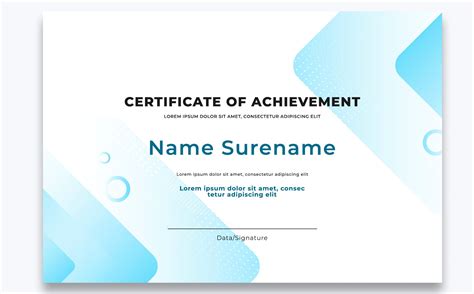 Certificate Of Achievement Template, Certificate Templates, Free Certificates, Website Layout ...