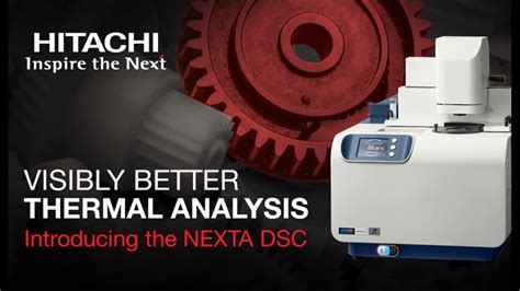 Differential Scanning Calorimeter NEXTA DSC200 600 Hitachi