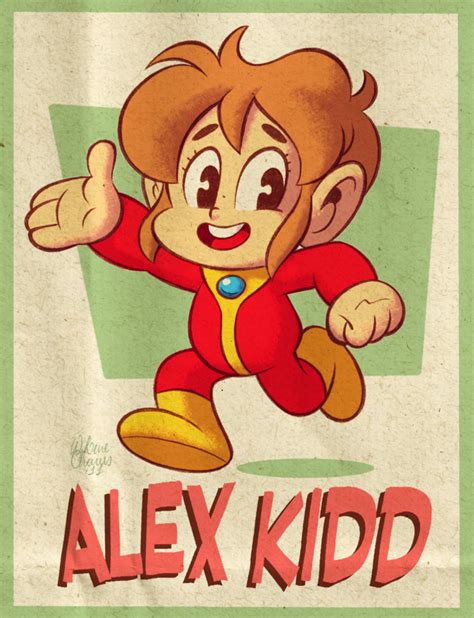 Alex The Kidd by BezerroBizarro on DeviantArt