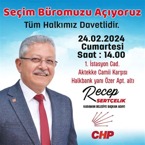 CHP Adayı Sertçelik Seçim Bürosunu Açıyor pub 2603057523004780