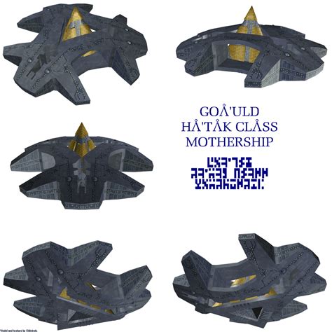 Goa'uld Ha'tak class mothership by Chiletrek on DeviantArt