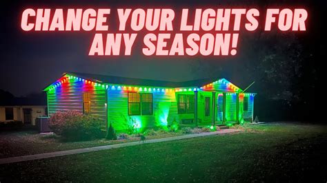 How To Install Lumary Permanent Outdoor Eave Lights Youtube