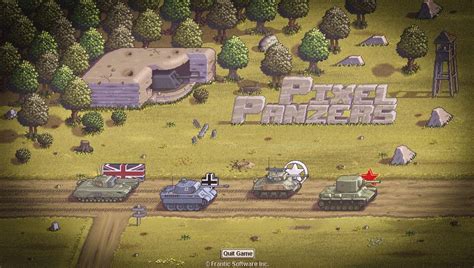 Pixel Panzers 2018 Title Screen Wip Rindiegames