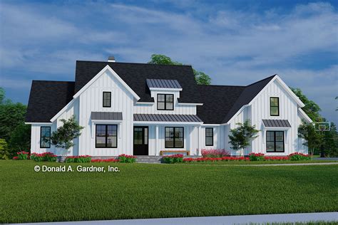 2300 Sq Ft Modern Farmhouse With Home Office Option And Bonus Expansion