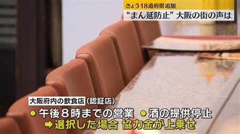 “まん延防止” きょう18道府県追加“時短営業”を要請（2022年1月27日掲載）｜日テレnews Nnn