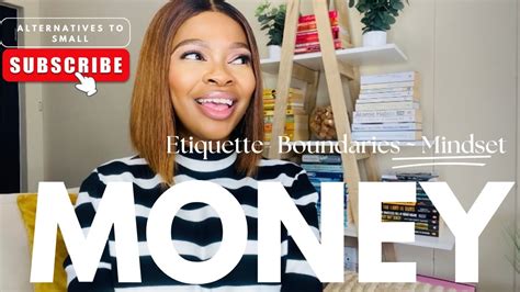 Lets Talk About Money Etiquette Boundaries Mindset Lessons