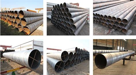 Natural Oil And Gas Ssaw Line Pipe Ssaw Astm A Standard Spiral Steel