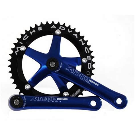 Nos Miche Primato Advanced Single Speed Track Iso Crankset T Mm