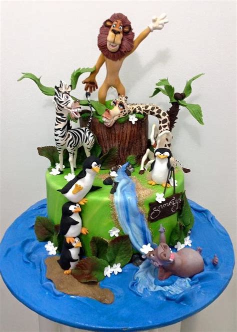 Madagascar Cake Decorated Cake By Casta Diva Cakesdecor