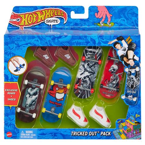 Hot Wheels Skate Fingerboard Multi Pack Case Of 4