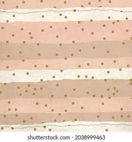 Scrapbooking Card Torn Nude Ivory Pink Stock Vector Royalty Free Shutterstock