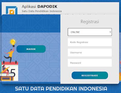 Cara Registrasi Aplikasi Dapodik Paud Versi Secara Online