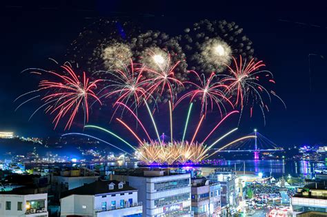 가을 하늘 수놓은 여수밤바다 불꽃축제 성료 노컷뉴스