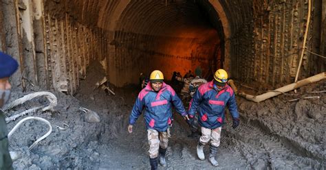 Rescuers Drill Indian Tunnel To Look For Trapped Workers Families Get