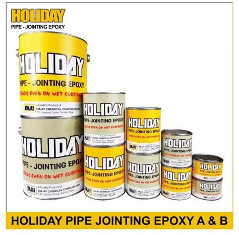 Holiday Epoxy Pvc Pipe Jointing Epoxy 18l 14l 12l 1l Non Sag