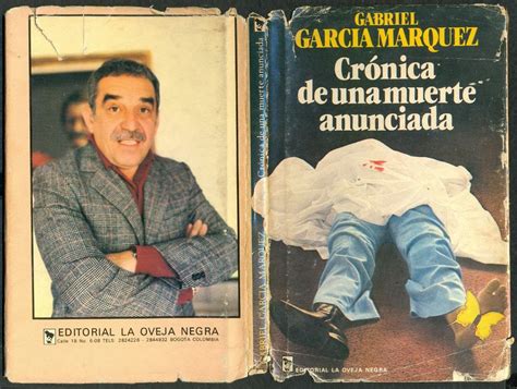 Cr Nica De Una Muerte Anunciada Libro Recomendado De Gabriel Garc A