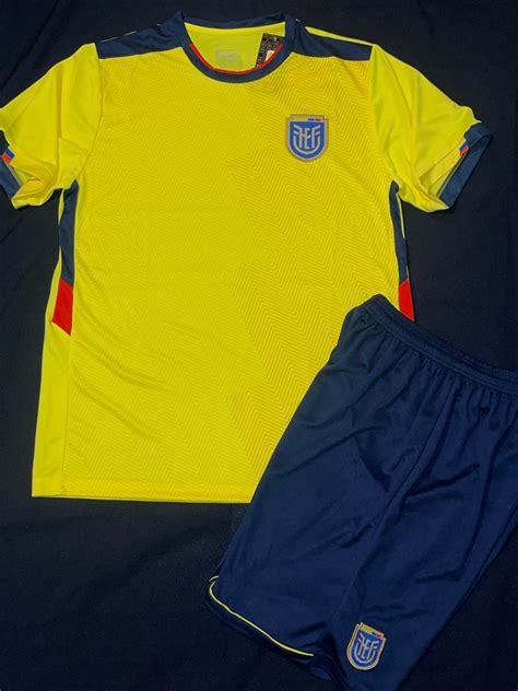 ADULT ECUADOR SOCCER Jersey Set World Cup 2022 - Etsy