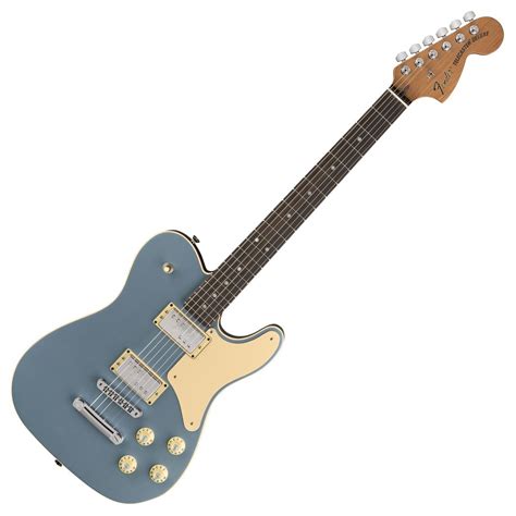 Fender Ltd Troublemaker Telecaster Rw Ice Blue Metallic Gear4music