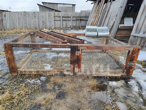 Клетки для кроликов большие — купить в Красноярске. Состояние: Б/у ...