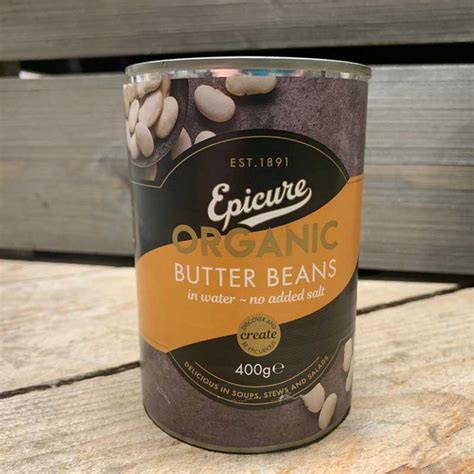 Epicure Organic Butter Beans 400g