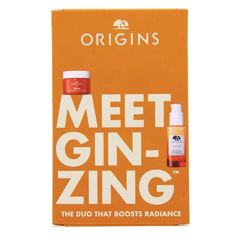 Ginzing Set Origins Sérum Illuminateur Gel Crème Energisant