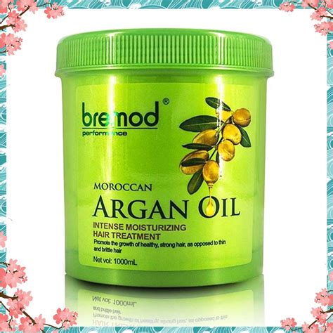 Bremod Moroccan Argan Oil Hair Treatment Ml Soften Repair Frizzy