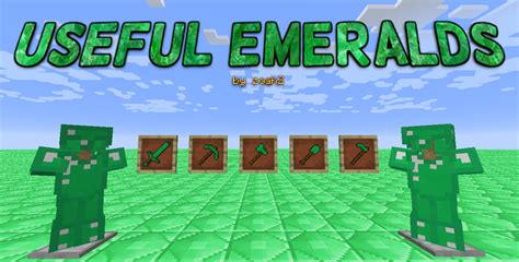 Useful Emeralds Minecraft Mod