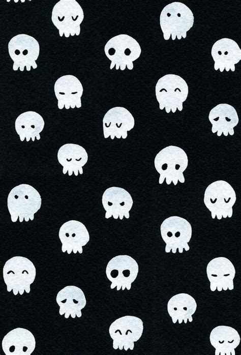 Cute Skull Wallpaper for Phone Accessories