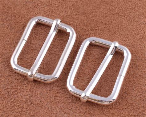 Movable Center Bar Buckle Inch Single Prong Belt Etsy