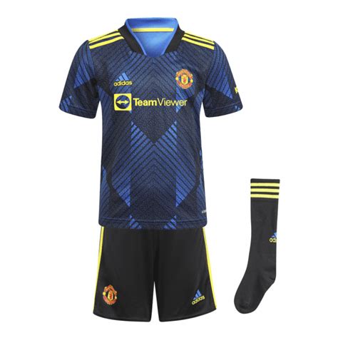 Adidas Manchester United 3rd Mini Kit 20212022 Sport From Excell