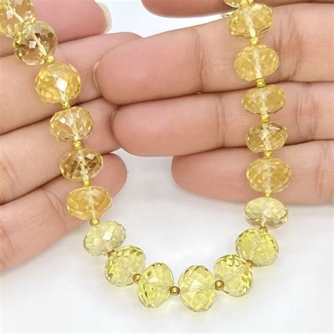 Lemon Quartz Gemstones Beads Wholesale Gemsbiz